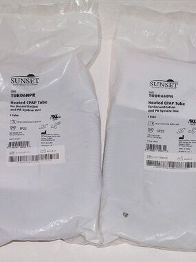 Sunset TUB06 TUB06HPR 6 Ft Tubing Hose Lot of 2 Brand Sealed tube replacement